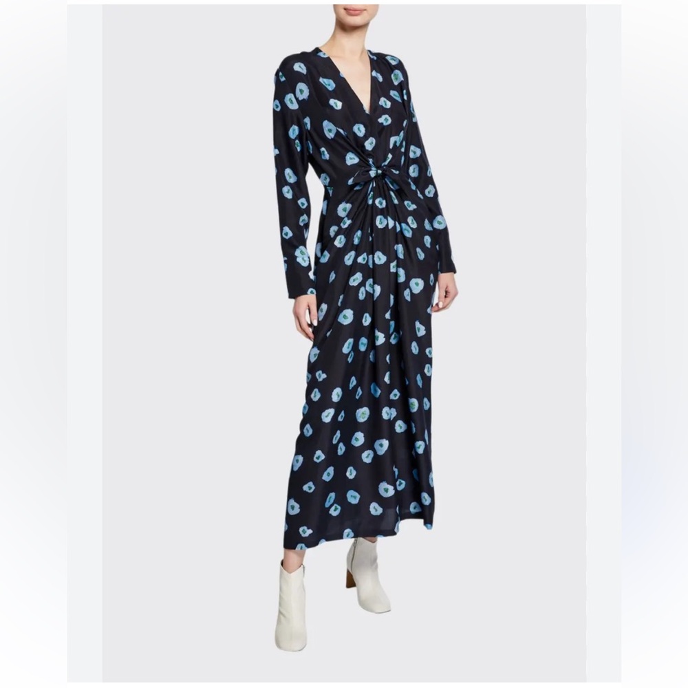 Christian Wijnants Darka Dress Moonflower 100% Silk